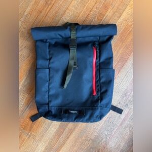 timbuk2 roll top backpack.